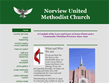 Tablet Screenshot of norviewumc.org